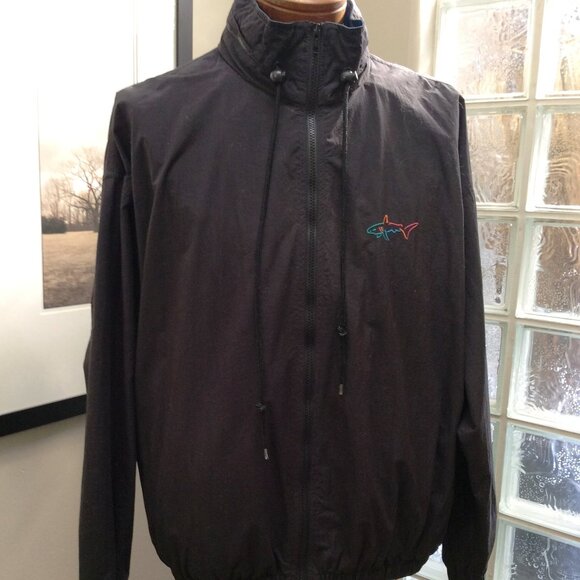 Men's Windbreaker GREG NORMAN Zip Golf Jacket Wind & Rain Size XL - Picture 1 of 3